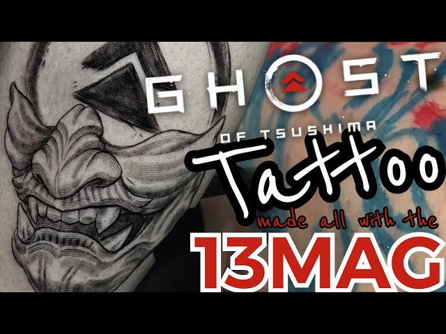 Ghost of Tsushima tattoo by Abbie  North York Ink Toronto  rtattoos