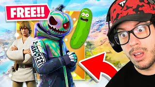 New *FREE SKINS* UPDATE in FORTNITE! (Limited Time)