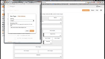How to Add a Menu Bar in Blogger