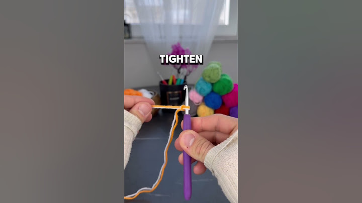 Let’s learn how to crochet🤗💕