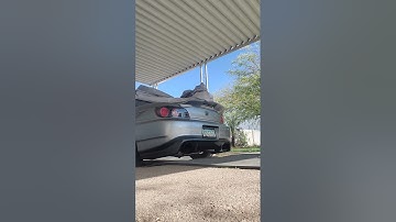 supercharged 06 Honda S2000 cold-start Invidia q300