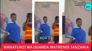WANAFUNZI WA UGANDA WAWAGUMZO TANZANIA /MAUNO YAHUSIKA/CHAGUA A au B