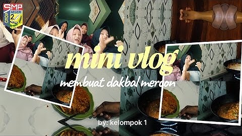 tugas informatika kelas 9 || membuat vlog
