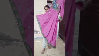 15year old saree re-use  long gown design latest design  trending fashion sleeves design ??????