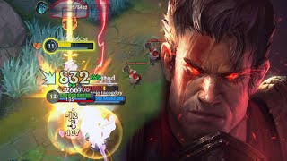 Wild Rift Darius Baron Lane Gameplay in Season 12 (Build &amp; Runes)