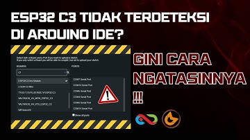 ESP32 C3 SOLD OUT RIBUAN TAPI PUNYA 1 KEKURANGAN INI - INI TIPS NGATASINNYA #esp32 #tutorial 