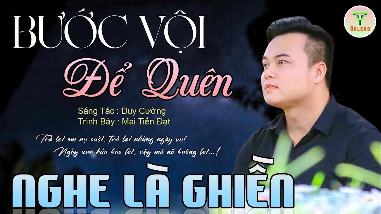 ✅Mai Tiến Đạt - Nhạc Sống Trữ Tình Mới Nhất 2025 ♪♪ Bước Vội Để Quên | Buồn Đứt Ruột Nghe Là Nghiện.