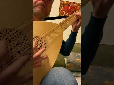 Beautiful lute scale