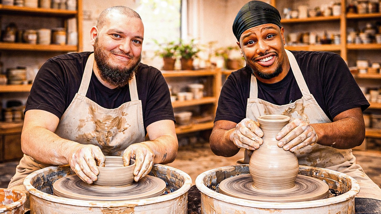 WIR BESUCHEN EINEN TÖPFER KURS