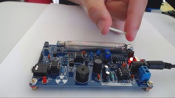 Demo of a CAJOE Geiger counter