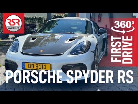 360 Video // First Drive: Spyder RS at the Nürburgring