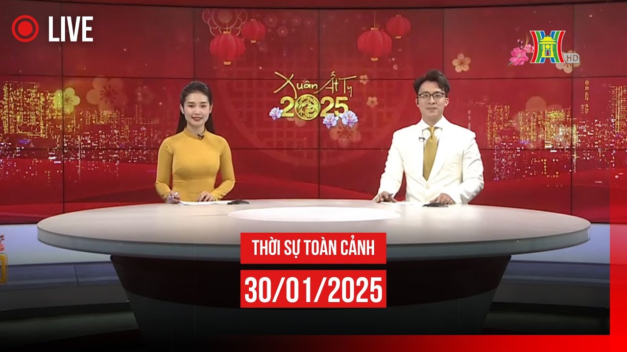 🔴 THỜI SỰ SÁNG 30/01 (MÙNG 2 TẾT) | Thời sự Hà Nội hôm nay | Tin tức ...
