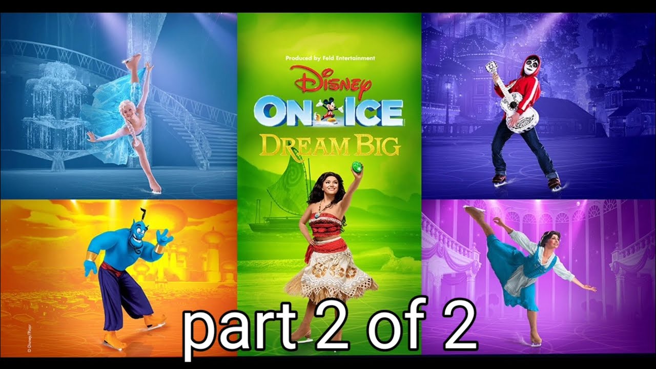 Disney On Ice 2023 Dream Big in Stockholm Globen, Avicii Arena part 2 of 2