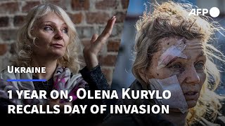 Olena Kurylo, face of the Ukraine war, recalls Russia's invasion | AFP