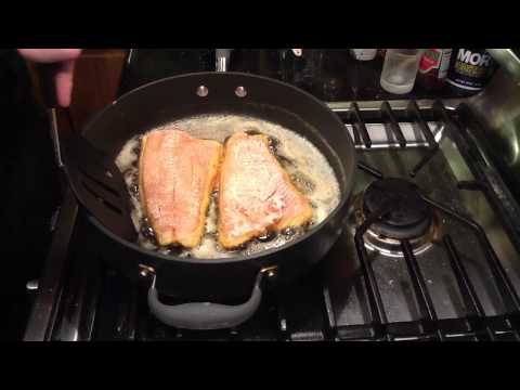 {recipe} Trout Amandine