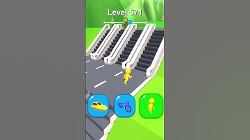 Shape-shifting 🚤🏃‍♂️🚲Level 571 #battle