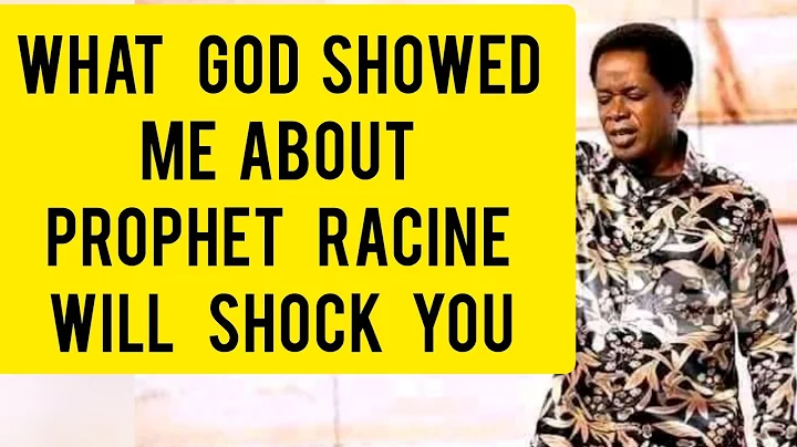 shocking Dream About prophet Racine of SCOAN, TB J...