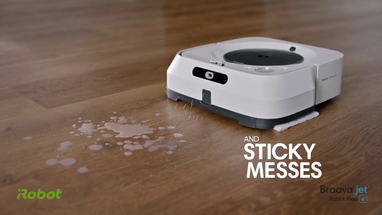 iRobot Braava Jet M6 (6110) Wi-Fi Connected Robot Mop - International  Society of Hypertension