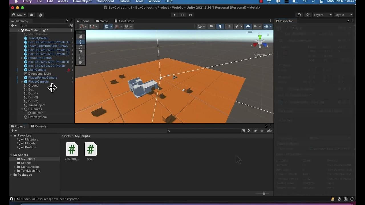 Unity UI Timer Project Part 5 - Adding The UI - YouTube