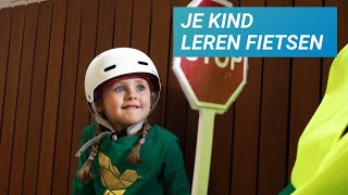 Thuis Sporten: zo leer je je kind fietsen