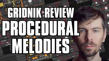 ⚡ Generative Procedural Melodies in Bitwig Grid - Gridnik 2020-02-24 review