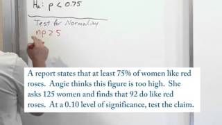 Celebrity Lesson 11 - Hypothesis Testing For Population Proportions, Part 2 Net Worth