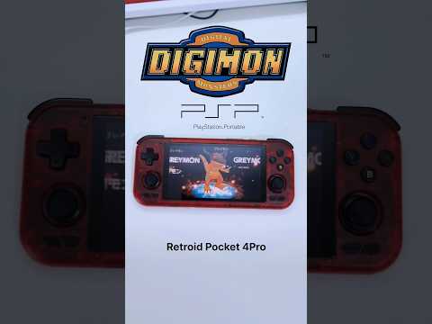 BeBanxเกมDigimonAdventureเล่นบนRetroidPocket4Prodigimonplaystation เกม Digimon Adventure เล่นบน Retroid Pocket 4Pro digimon playstation psp emulator retrogaming