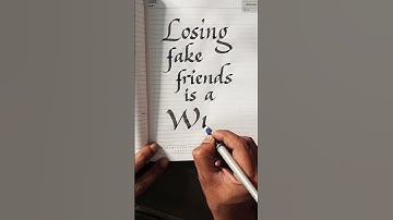 calligraphy | italics | pilot parallel pen | melvencastelino | #youtubeshorts #calligraphy