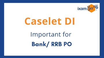 Daily Live Class 1 | Quantitative Aptitude- Caselet DI  | Bank PO | RRB PO