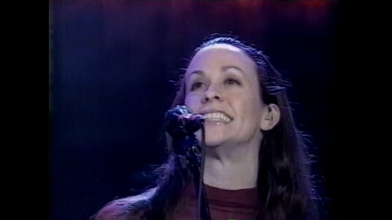 Alanis morissette unsent and thank u live on the rosie o donnell