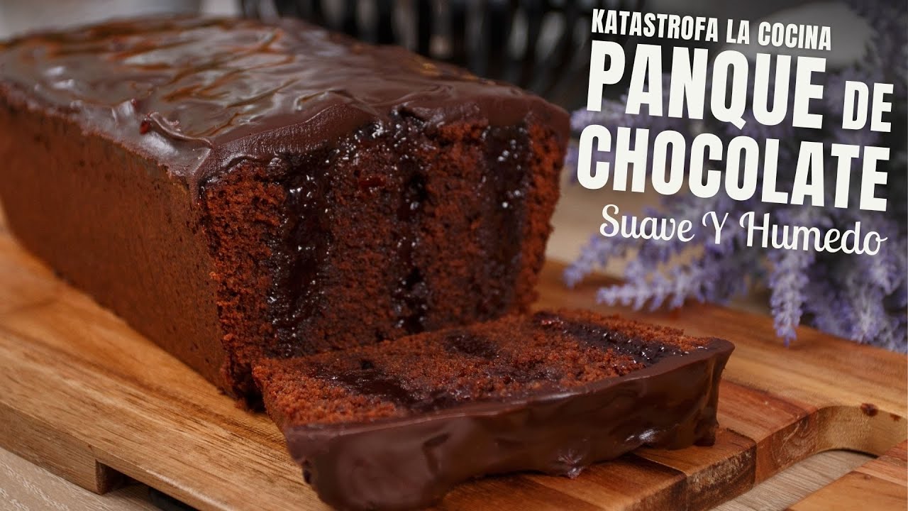 El PANQUE de CHOCOLATE mas SUAVE y HÚMEDO, tan SABROSO que no puede faltar en tu recetario
