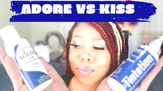 Kiss vs Adore hair dye| Hair dye review