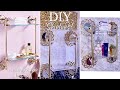 DOLLAR TREE MIRROR SHELVE DESIGN| DIY GLASS SHELVES ON A BUDGET!