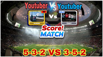 Score match ! Youtuber vs Youtuber ( part 1 )