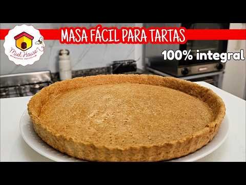 IN MINUTES! 100% WHOLE WHEAT pie crust