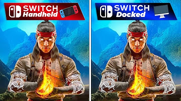 Mortal Kombat 1 - Nintendo Switch Handheld vs Docked (Graphics Comparison!)