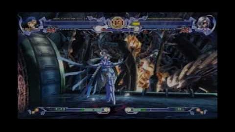 BlazBlue: Calamity Trigger (PS3) -- Noel Vermillion vs Hell Difficulty v-13