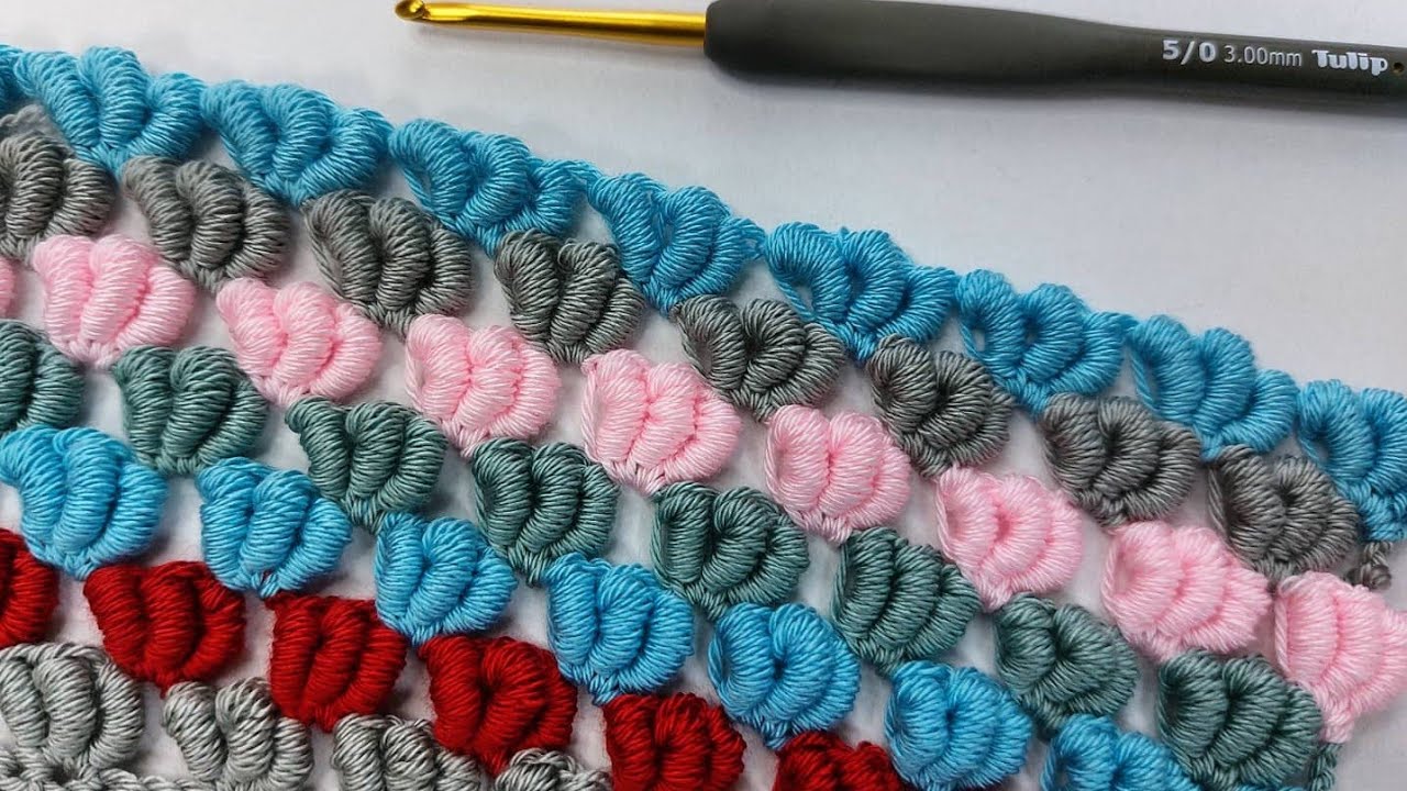 yapımı kolay tığ işi kurtçuk örgü modeli #crochet yeni model örgüler