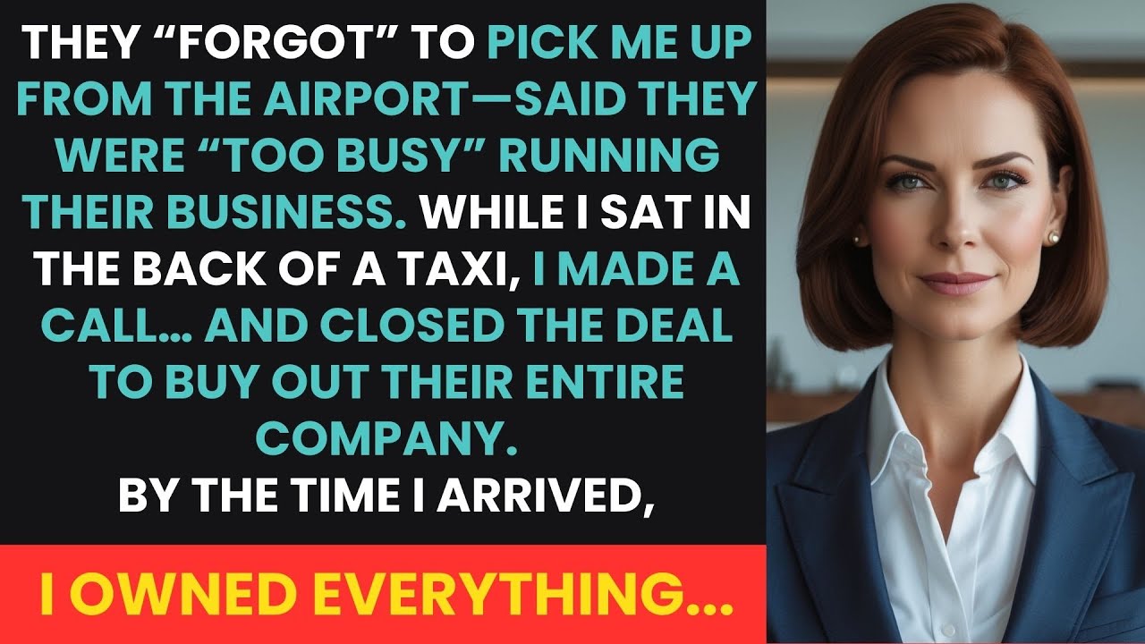 They 'Forgot' To Pick Me Up At Airport—So I Bought Their Company During My Taxi Ride
