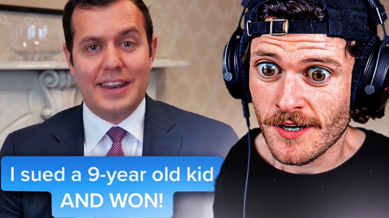 Lawyer sues 9 year old kid...