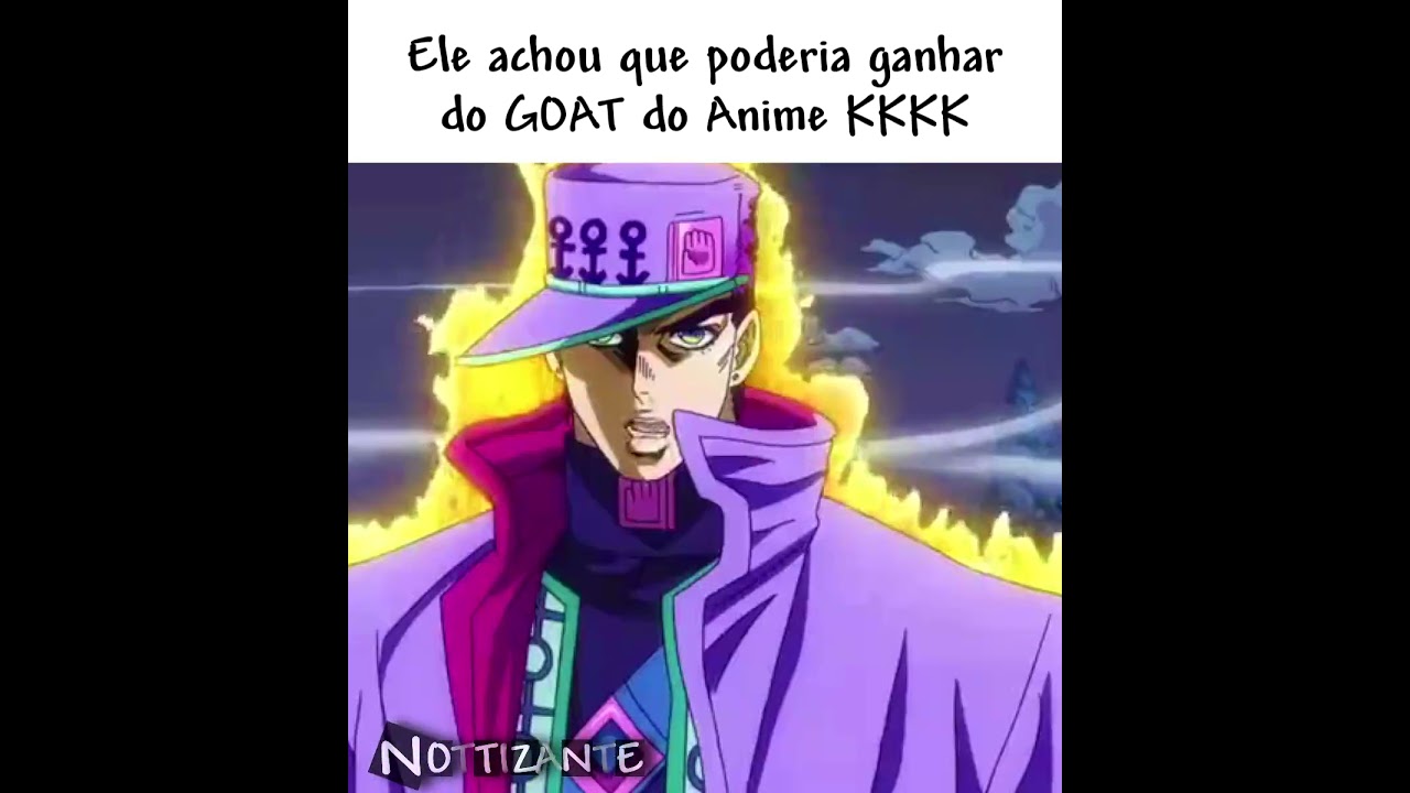 ELE ACHOU QUE CONSEGUIA ENFRENTAR O JOTARO KKKK #meme #anime #jojosbizarreadventure