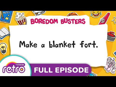 Build a Blanket Fort 🥰 | BOREDOM BUSTERS 💥 | Games, Laughs & Learning All Day | TVOkids Retro