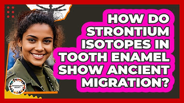 How Do Strontium Isotopes In Tooth Enamel Show Ancient Migration? - Anthropology Insights