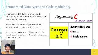 Enumerated data types