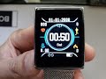 First Look And Review Of The N98 Metallic Fitness Heart Rate Tracker Smartwatch