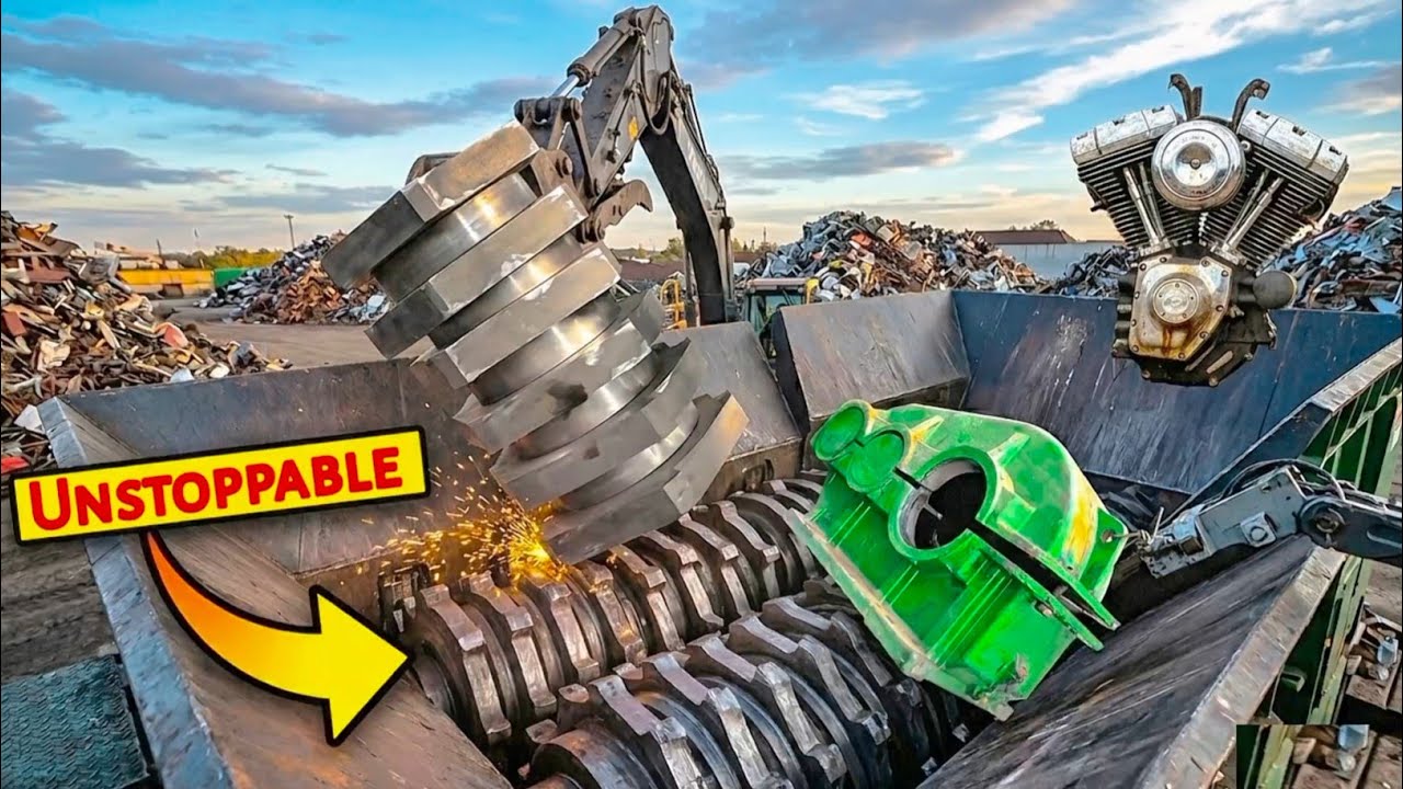 Unstoppable Shredder vs Hardest Objects Shredding! Most Insane Shredding Machines