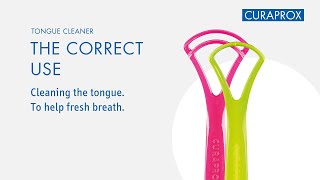 How To Use The Tongue Cleaner Correctly - CURAPROX