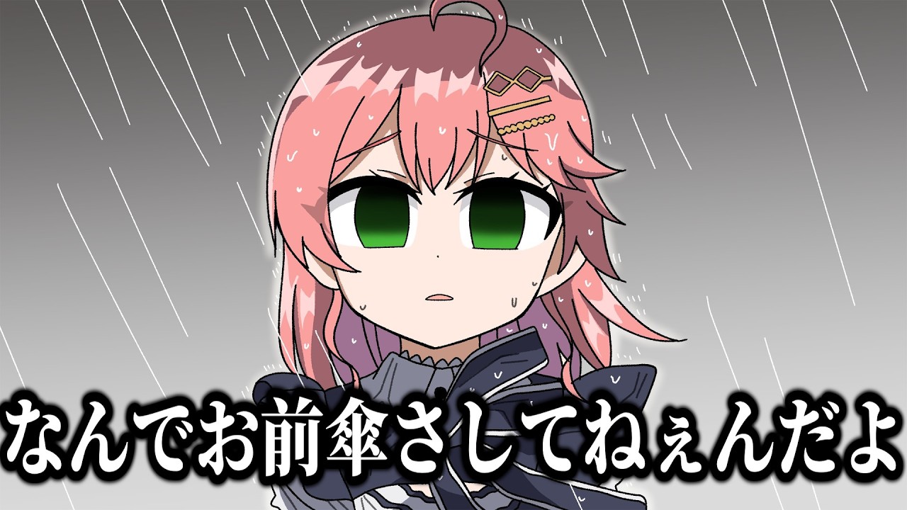 【手描き】ファーマー頑張ろうと決意するみこすば【大空スバル/さくらみこ/白上フブキ】