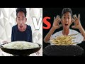 TANTANGAN MAKANAN HITAM VS PUTIH SELAMA 24 JAM, GAK KUAT! | Mikael TubeHD