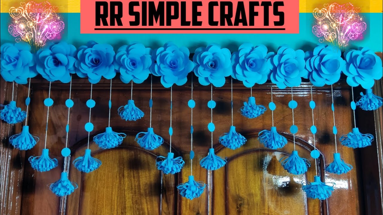 Door Hanging Ideas Decoration Ideas rr simple craft YouTube